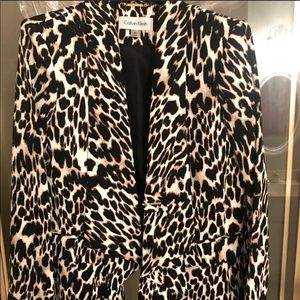 Animal print blazer (Calvin Klein)